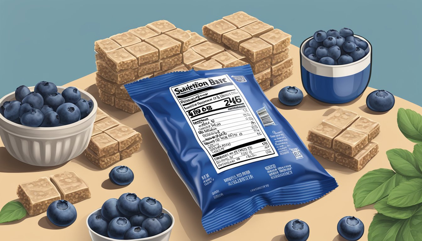 Kroger Blueberry Bars Nutritional Facts & More