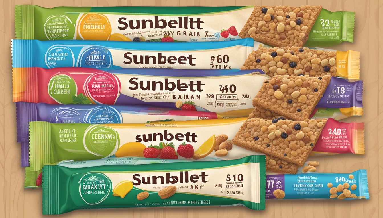 Sunbelt Bakery Fruit & Grain Cereal Bars Variety Pack Nutritional Facts & More